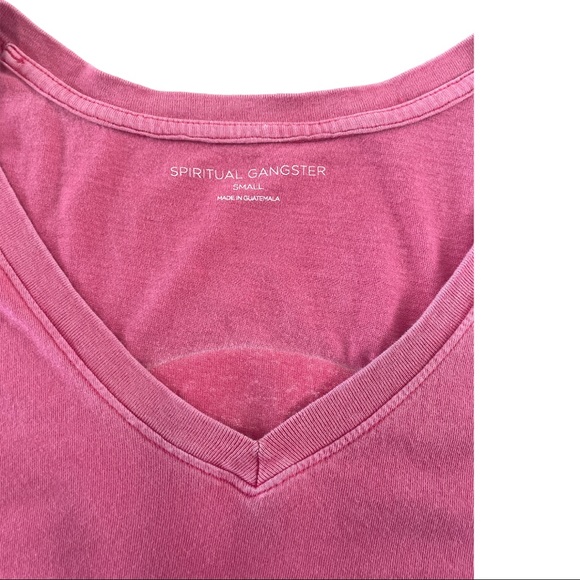 Spiritual Gangster Crop top - “Radiate Love” Size Small - Picture 3 of 5